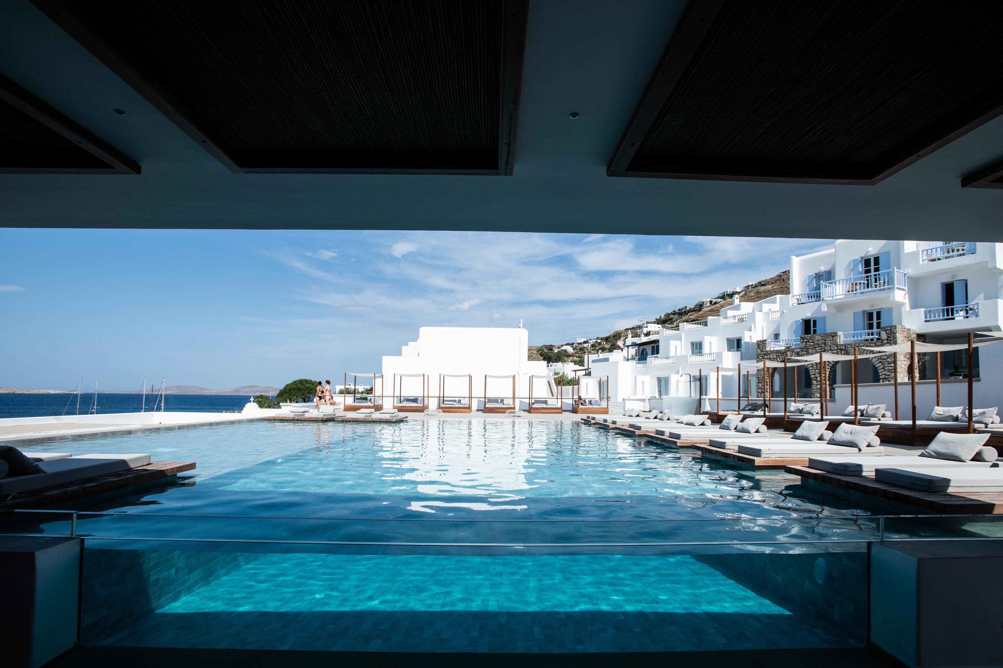 Manoula'S Beach Mykonos Resort Agios Ioannis Diakoftis Extérieur photo