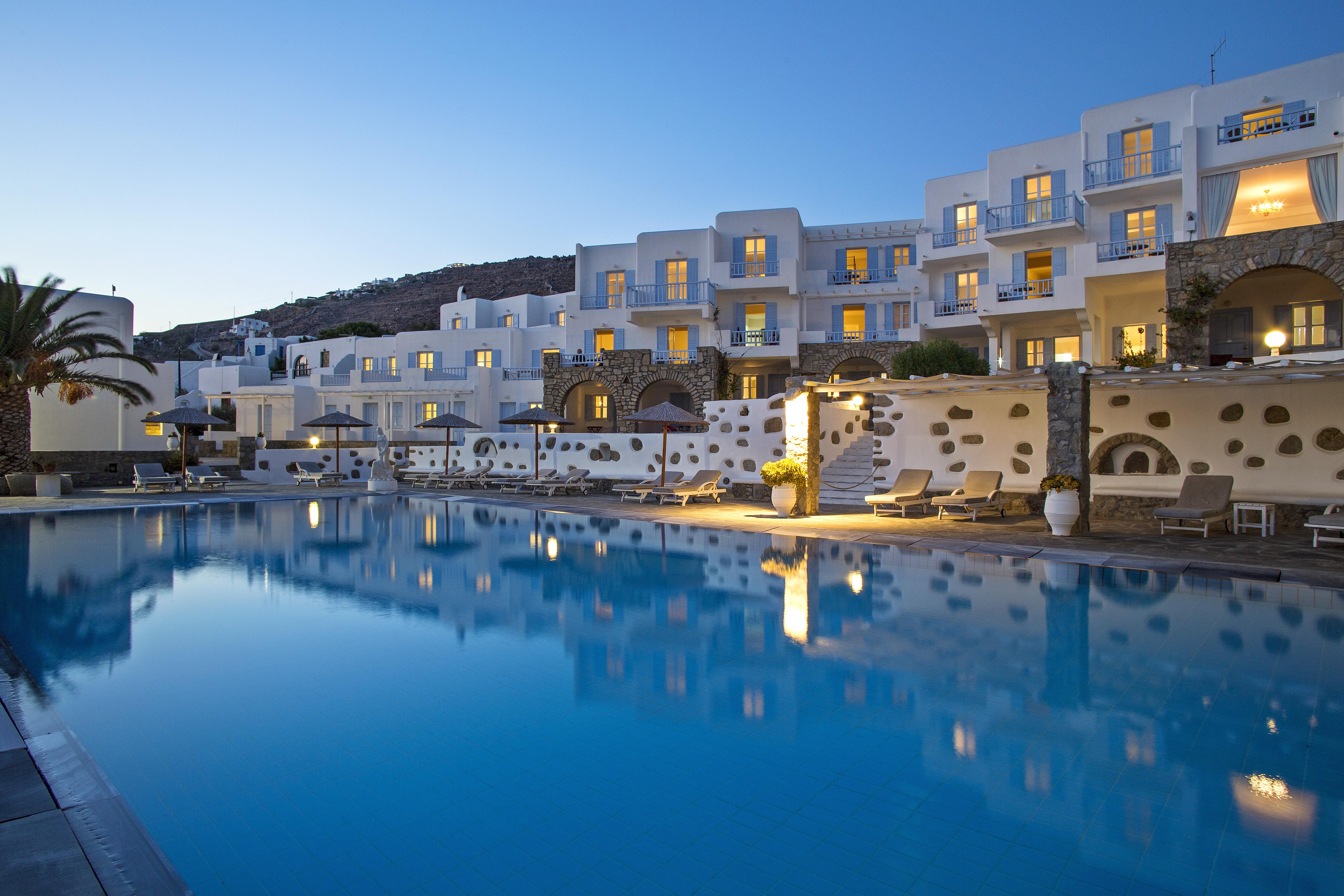 Manoula'S Beach Mykonos Resort Agios Ioannis Diakoftis Extérieur photo