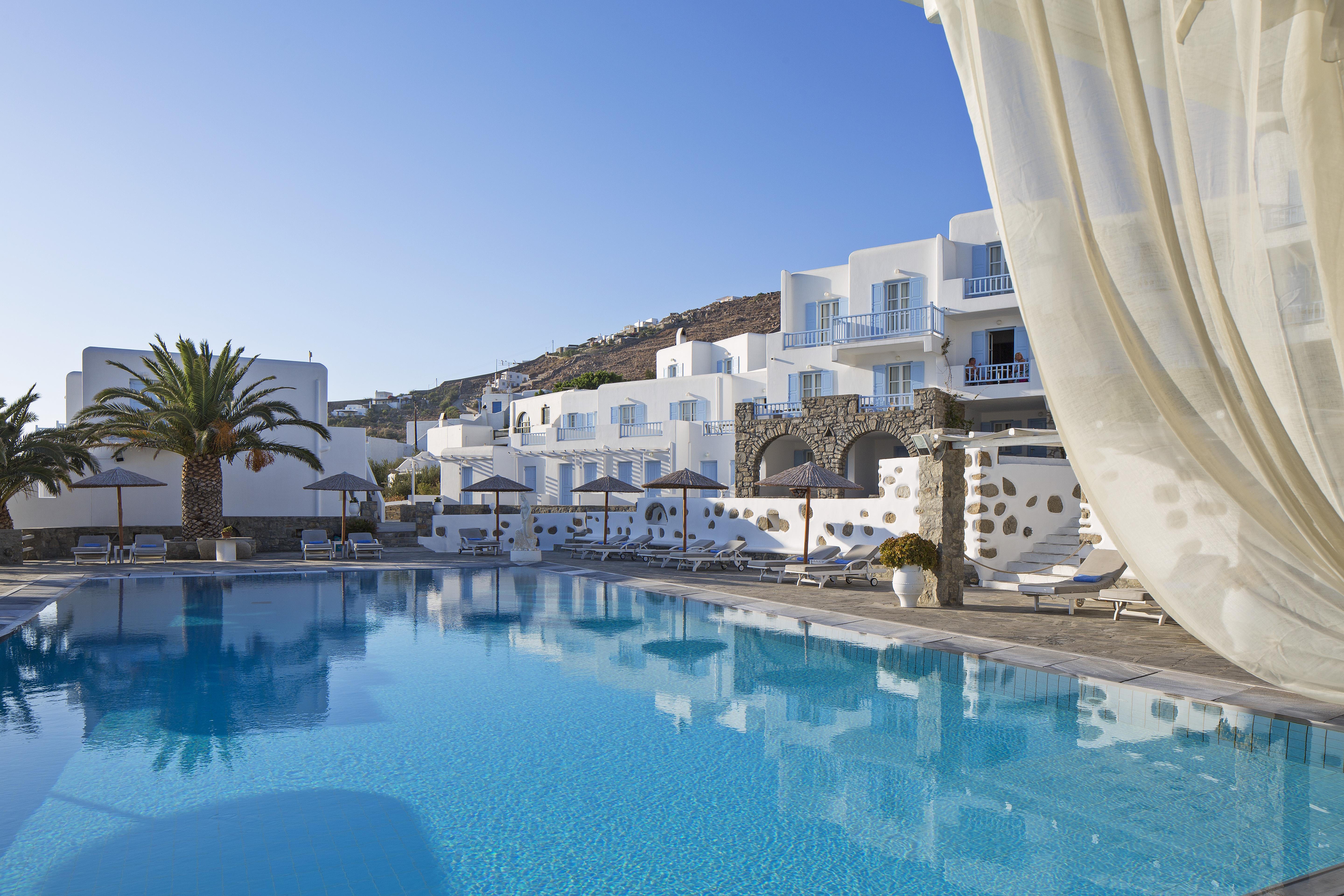 Manoula'S Beach Mykonos Resort Agios Ioannis Diakoftis Extérieur photo