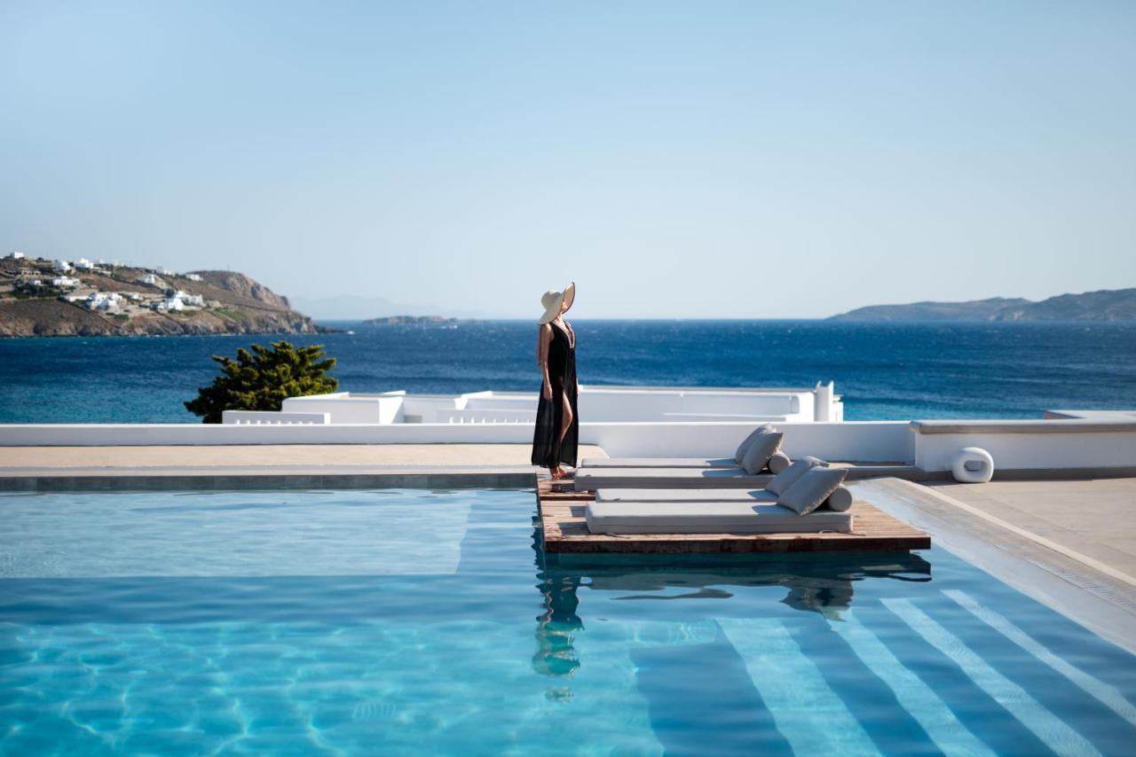 Manoula'S Beach Mykonos Resort Agios Ioannis Diakoftis Extérieur photo