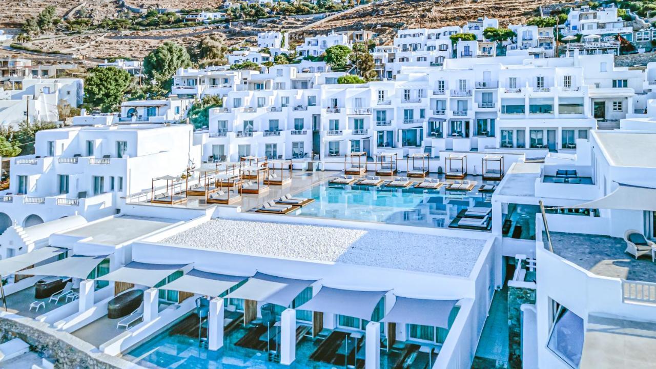 Manoula'S Beach Mykonos Resort Agios Ioannis Diakoftis Extérieur photo