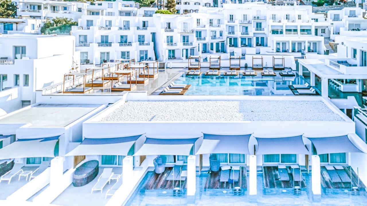 Manoula'S Beach Mykonos Resort Agios Ioannis Diakoftis Extérieur photo