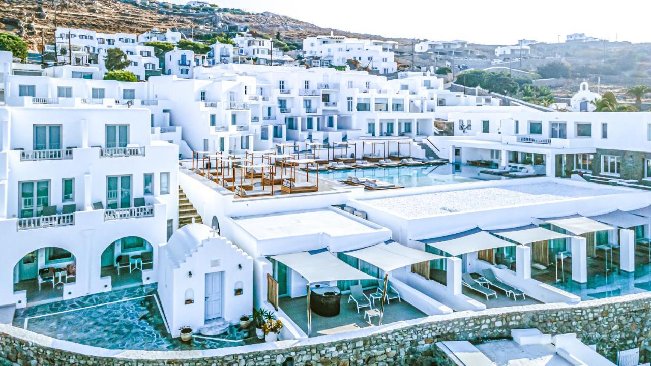 Manoula'S Beach Mykonos Resort Agios Ioannis Diakoftis Extérieur photo