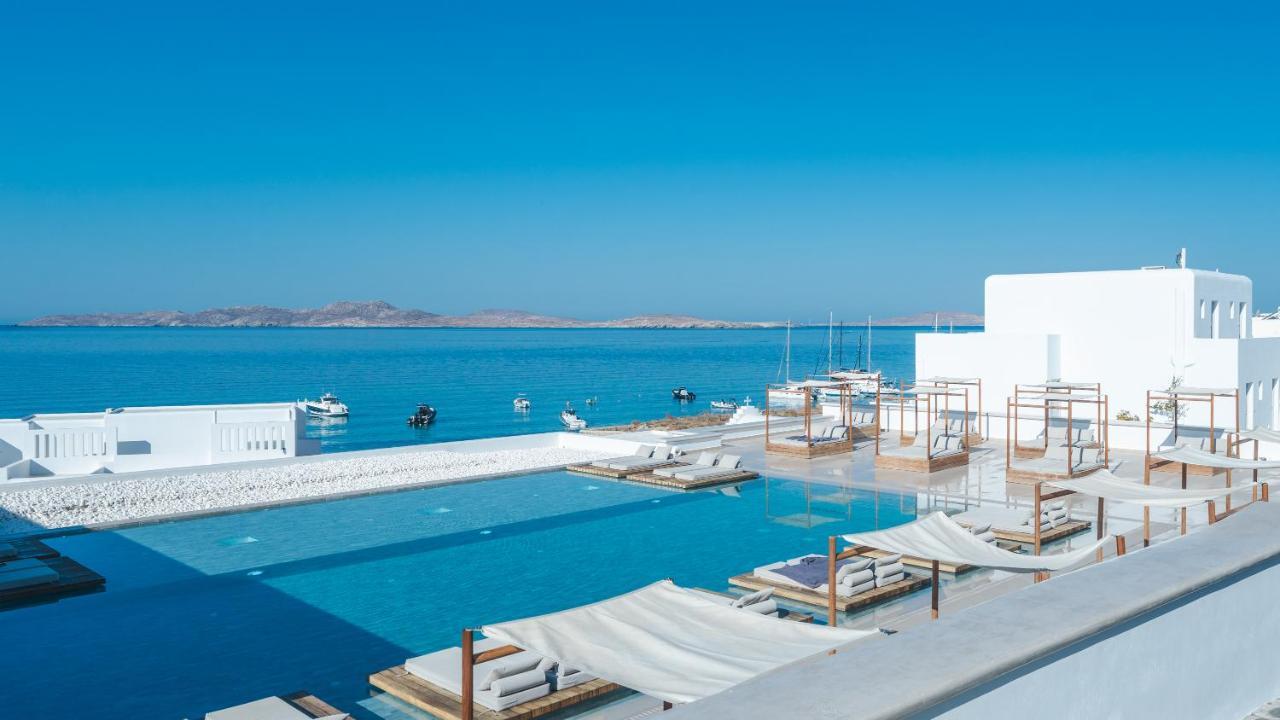 Manoula'S Beach Mykonos Resort Agios Ioannis Diakoftis Extérieur photo