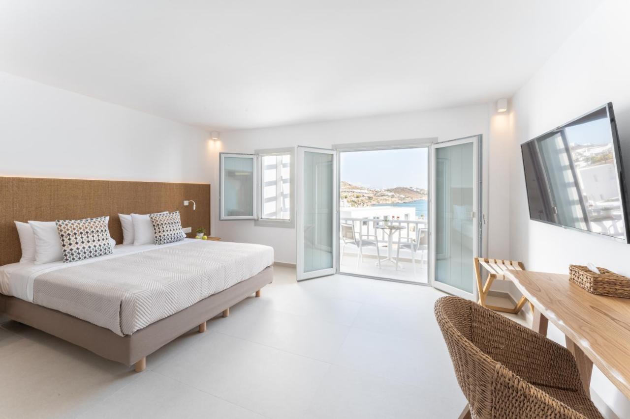 Manoula'S Beach Mykonos Resort Agios Ioannis Diakoftis Extérieur photo